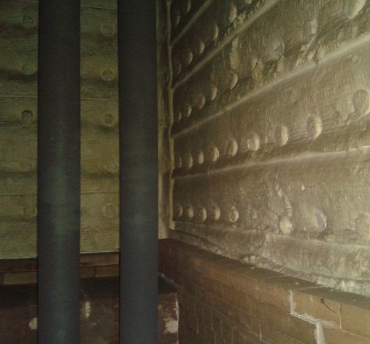 Reformerska peč - Obloga iz keramične volne